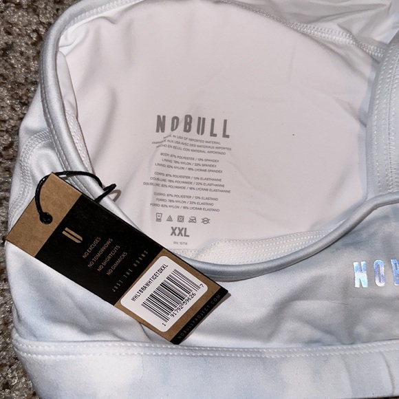 NOBULL Tie-Dye Matte Halter Sports Bra - Picture 4 of 4